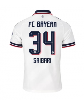 Bayern Munich Ismael Saibari #34 Maglia Gara Trasferta Repliche 2026-27 Maniche Corte Bayern Munich Ismael Saibari #34 Maglia Gara Trasferta Repliche 2026-27 Maniche Corte